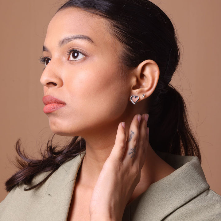 Seraphic Heartbeat Earrings For Women
