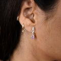 Rosy Natural Whisper Earrings For Women