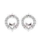 Crystal Star Earrings