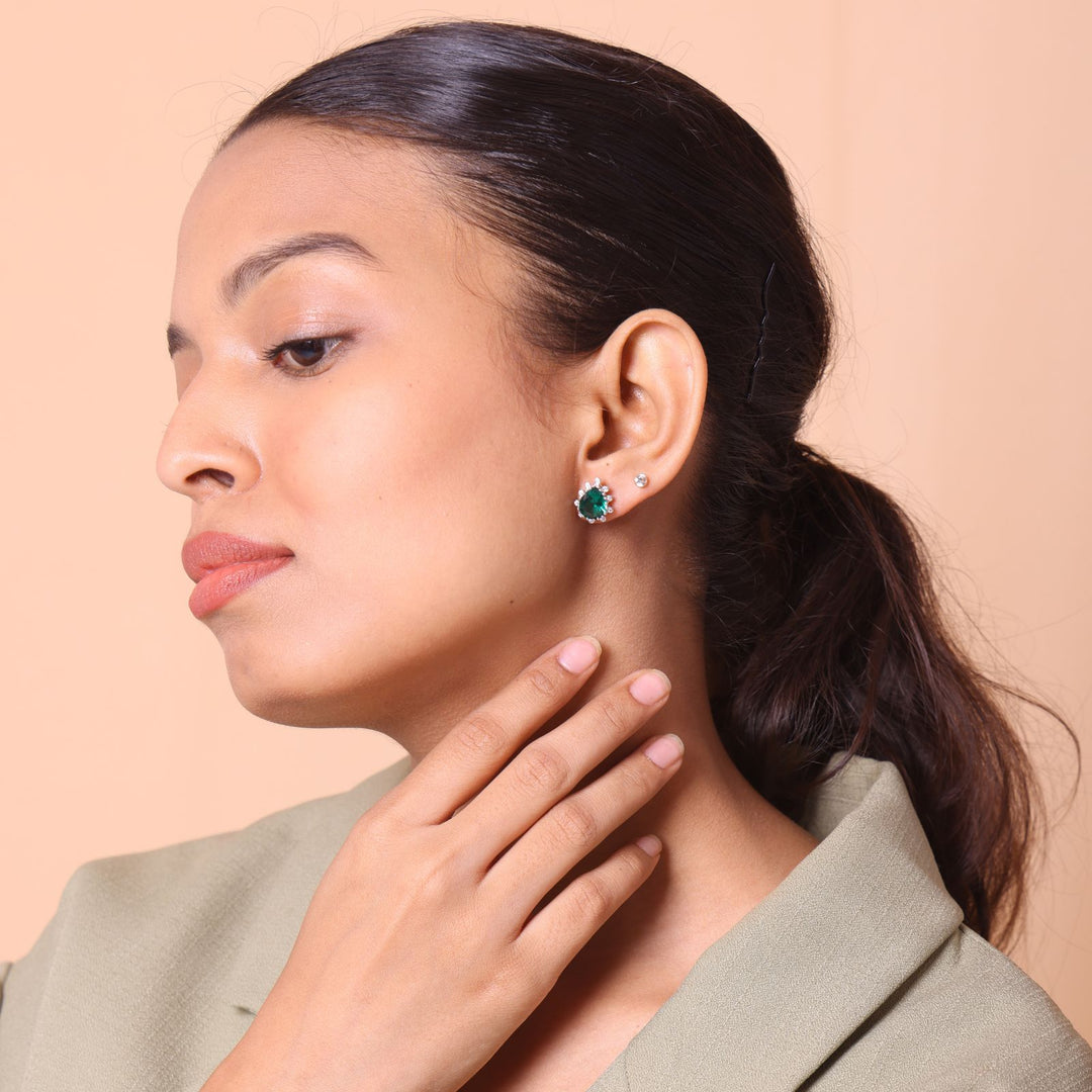 Springtime's Sparkling Reflections Earrings For Women