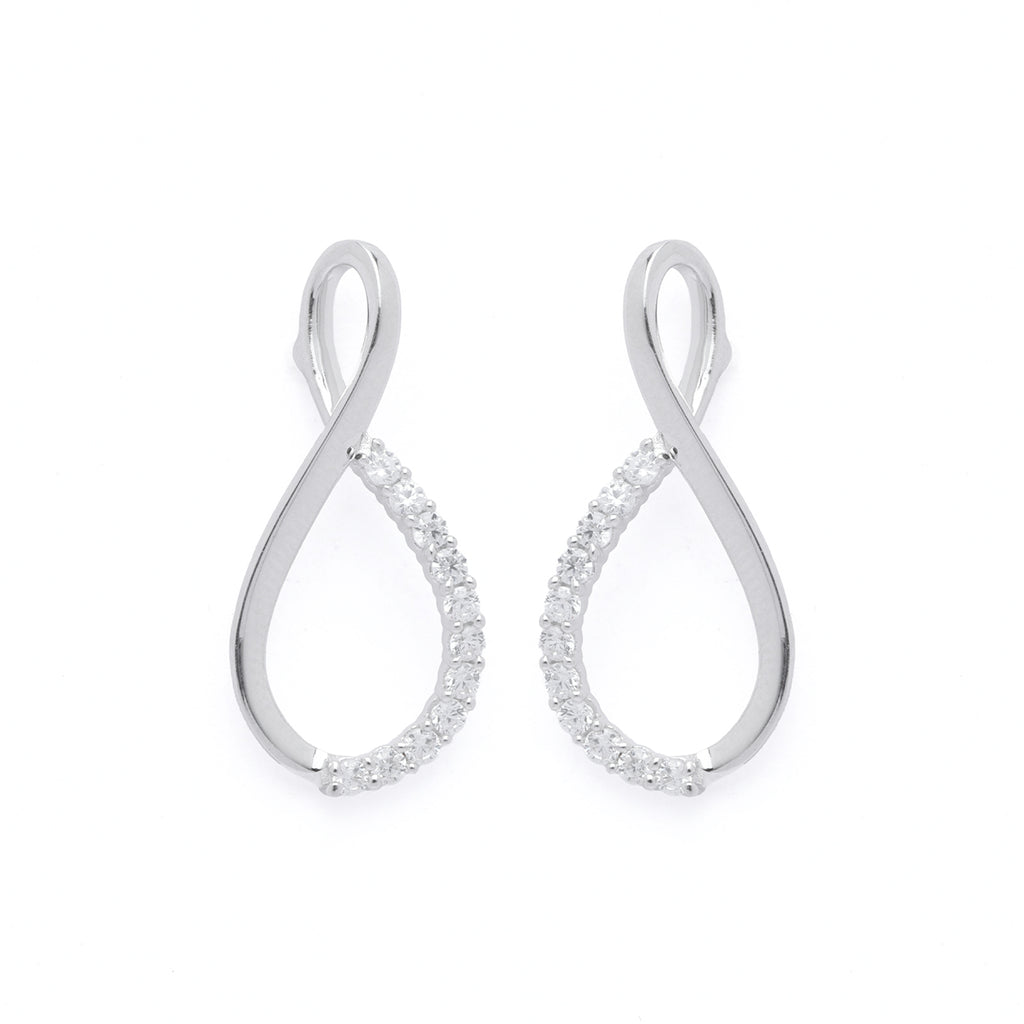 Infinity Twirl Earrings