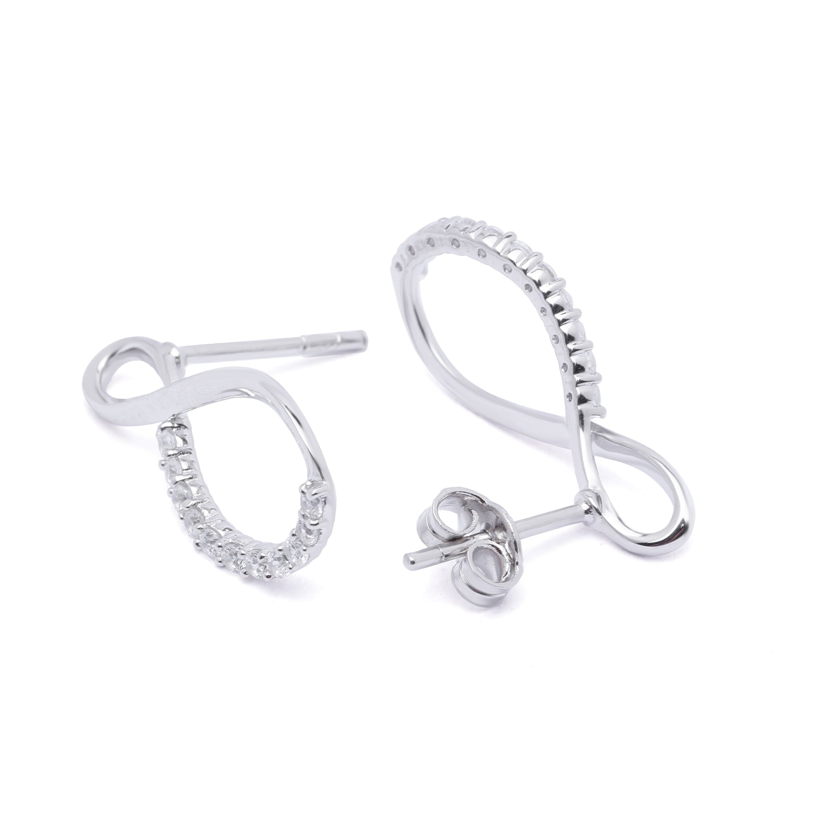 Infinity Twirl Earrings