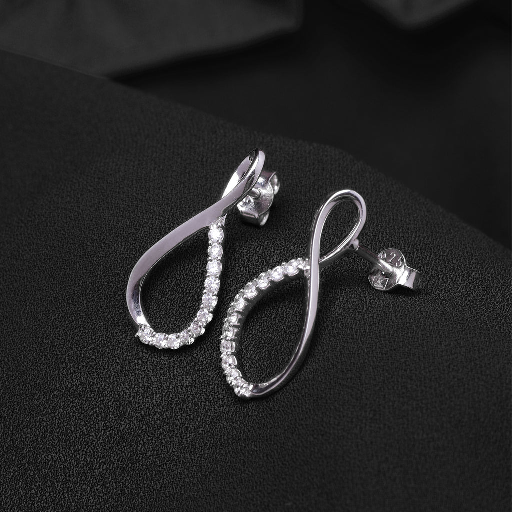 Infinity Twirl Earrings