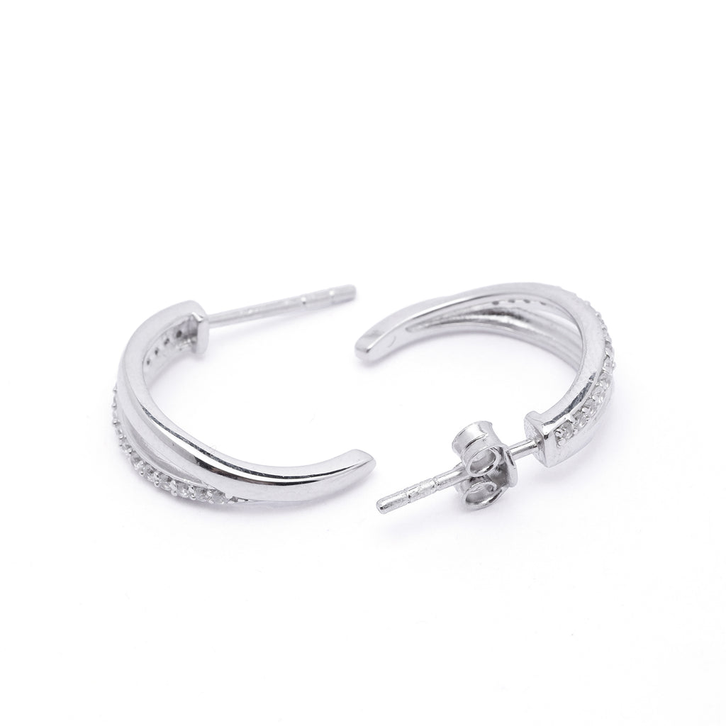 Moonlit Curl Earrings