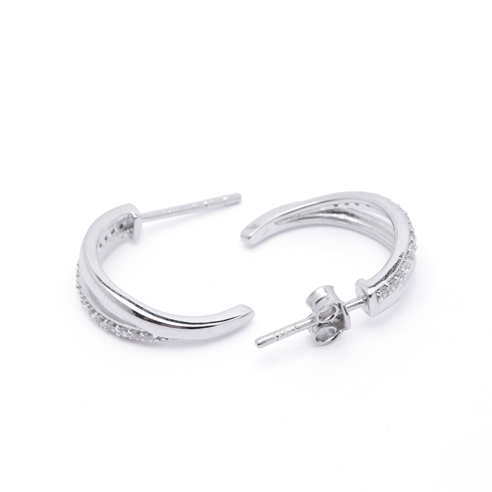 Moonlit Curl Earrings