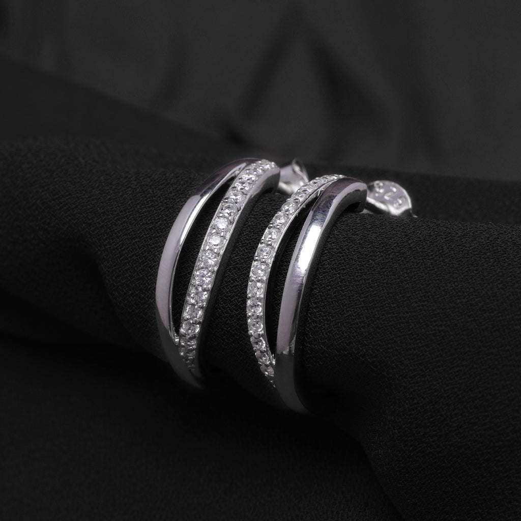 Moonlit Curl Earrings