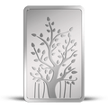 Banyan Tree 999.9 Purity 100 gm Silver Bar