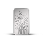 A Banyan Tree Silver Bar of 10 gm with 999.9 Purity.