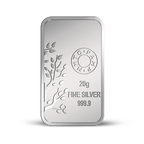 A Banyan Tree Silver Bar of 20 gm with 999.9 Purity.