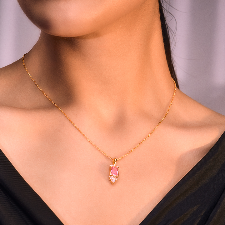 Blushing Rose Elegance Pendant