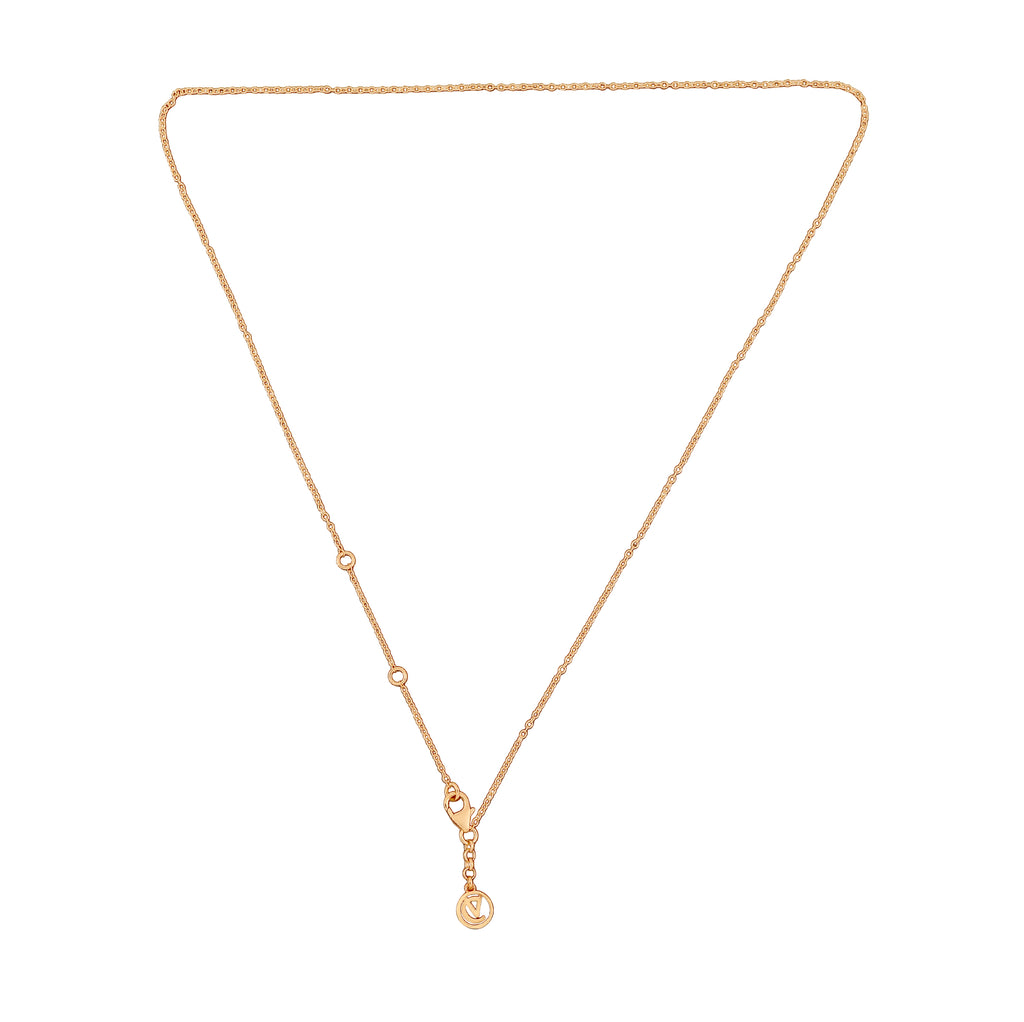 An image of Radiant Gold Serenity Chain for women.