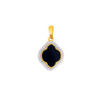 Celestial Elegance: Black Onyx Jewelry Set with Chain