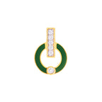 Harmony in Green Jewelry Set with Chain