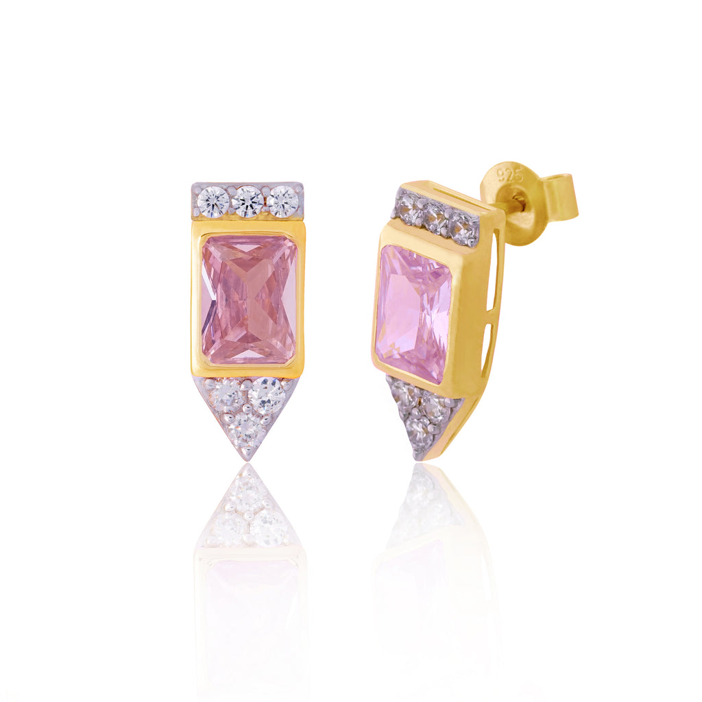 Blushing Rose Elegance Earrings
