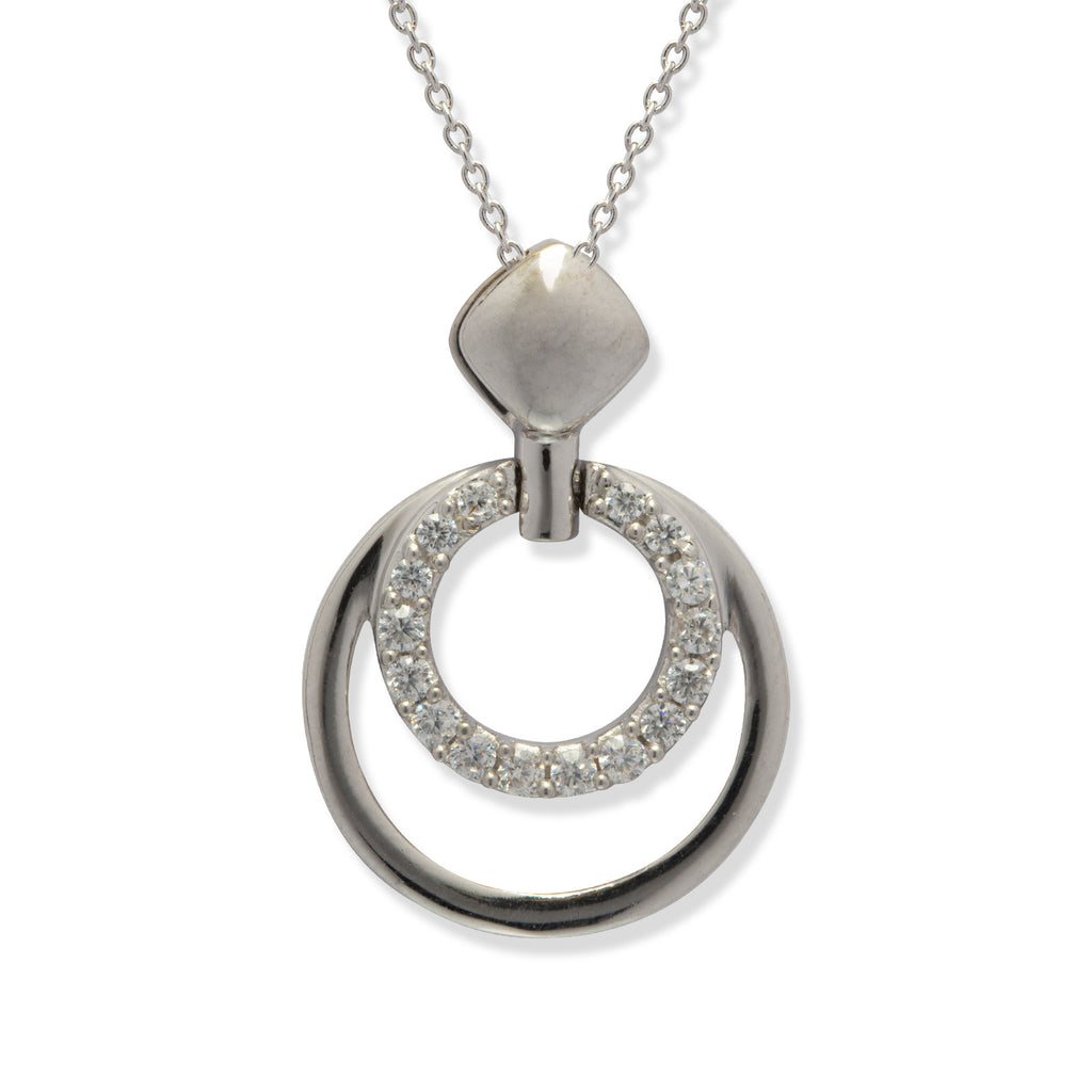 Intertwined Circles Necklace