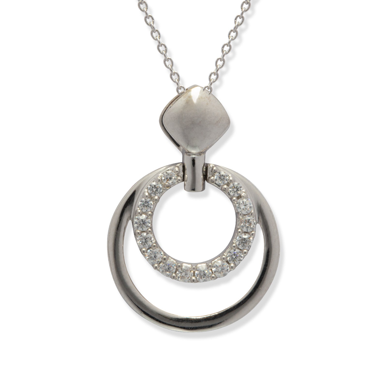 Intertwined Circles Necklace