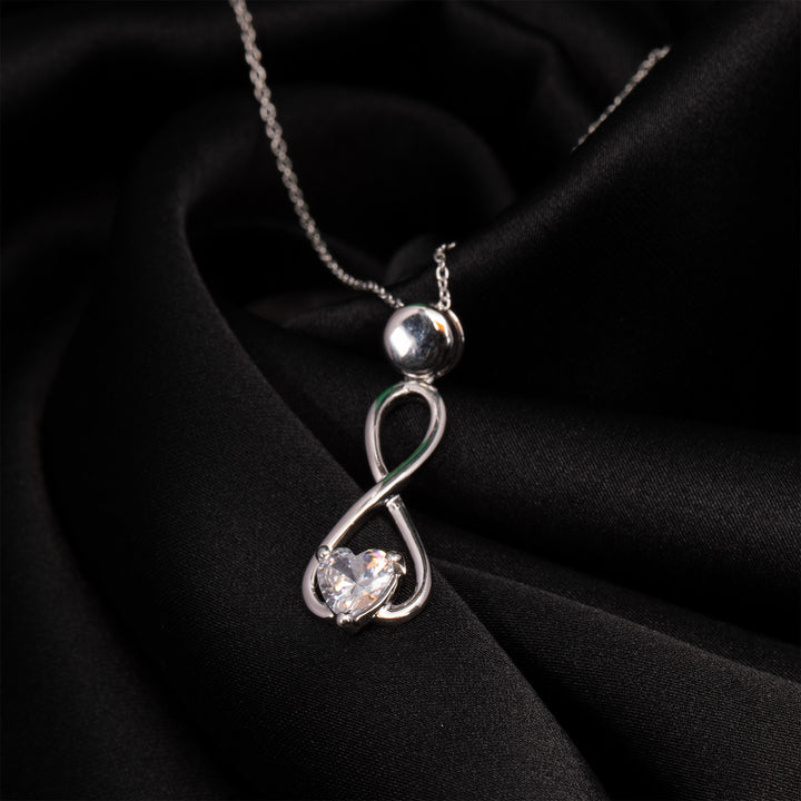 Mystic Flow Infinity Jewel Necklace For Women