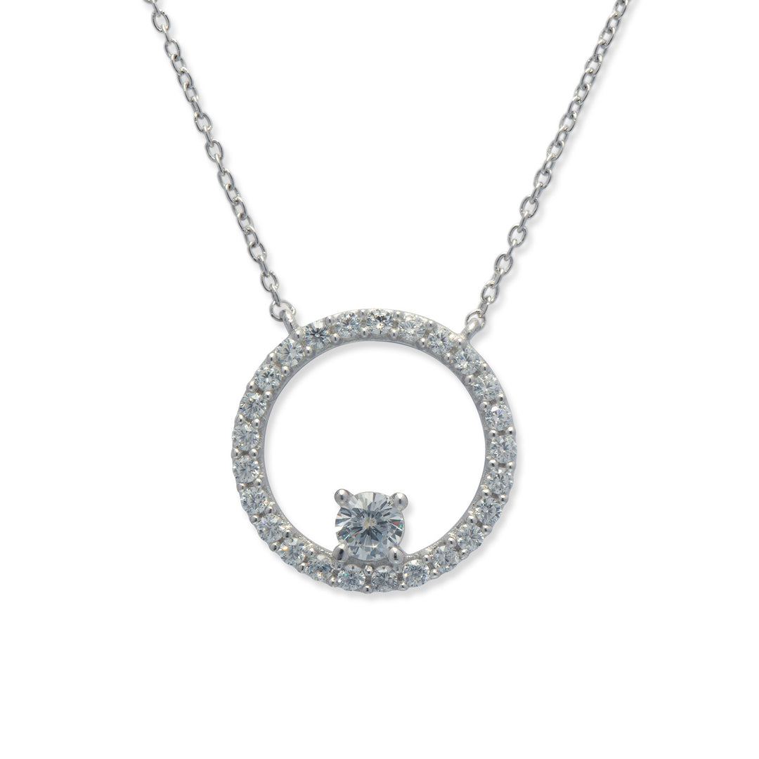 Orbit Spark Serenity Necklace For Women