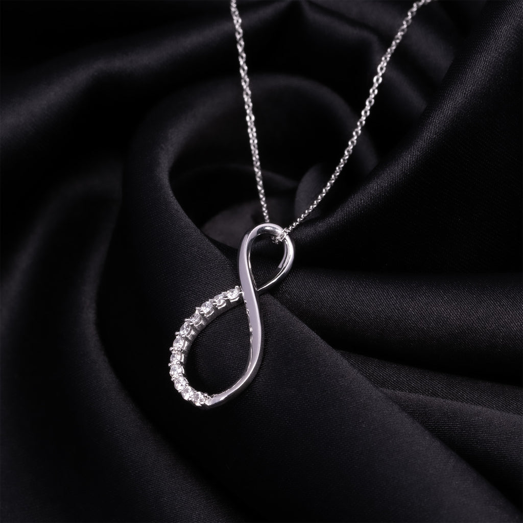 Infinity Twirl Necklace