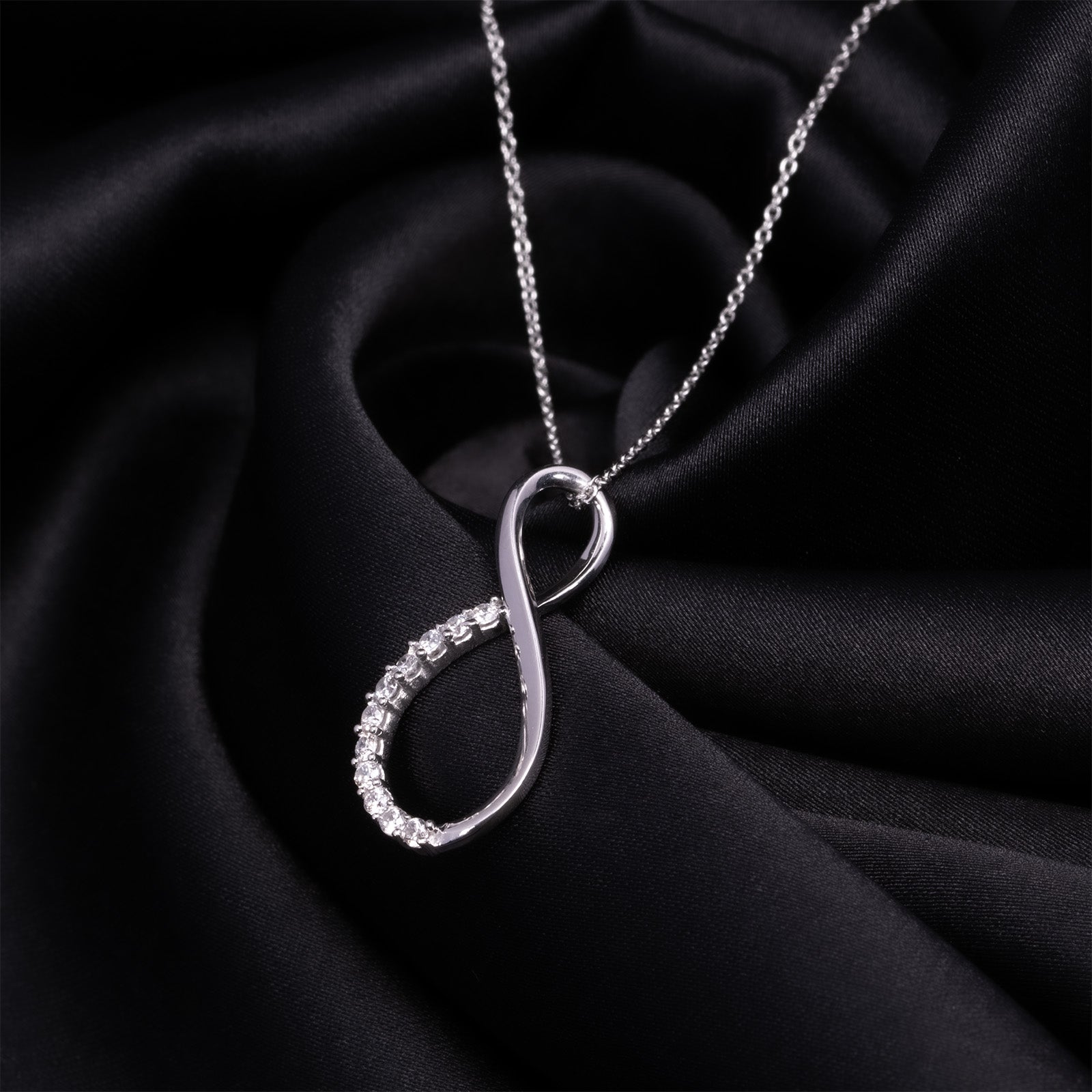 Infinity Twirl Necklace