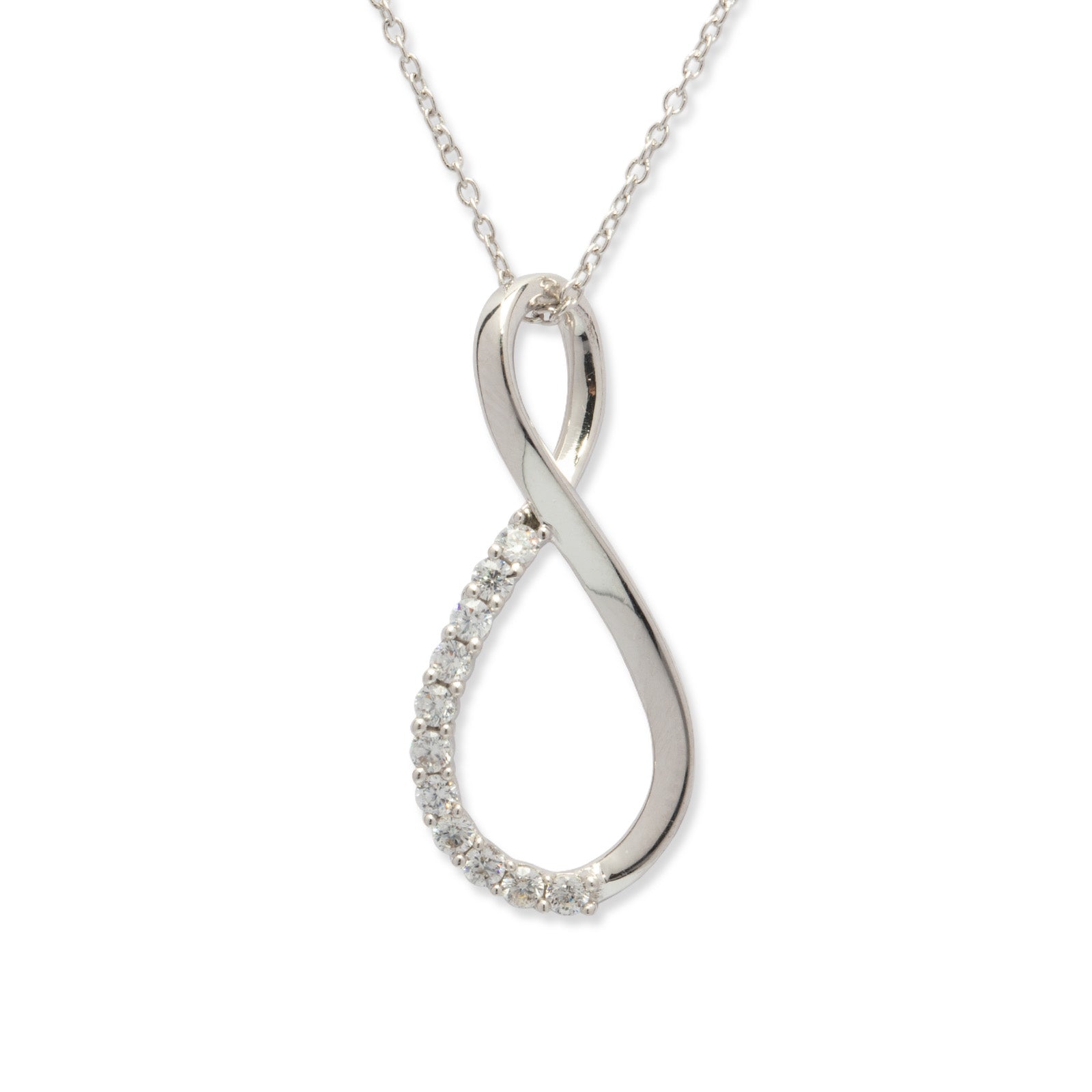 Infinity Twirl Necklace