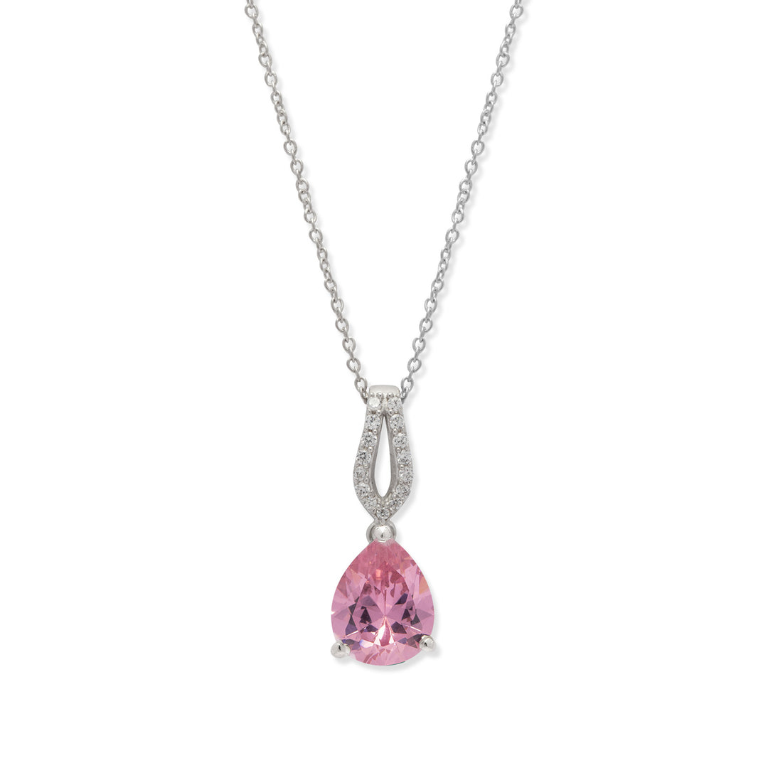 Rosy Bloom Necklace For Women