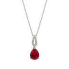 Crimson Bloom Necklace