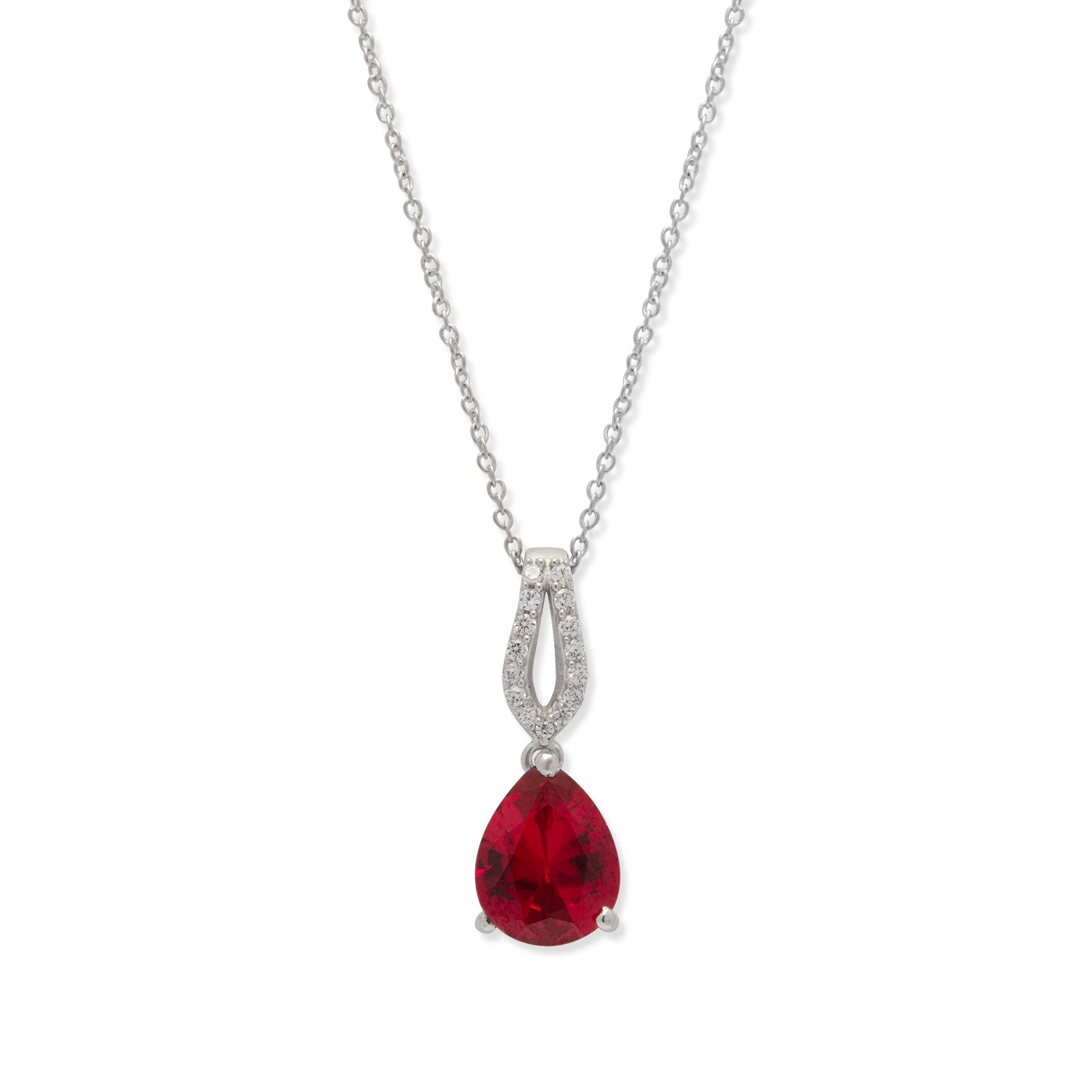 Crimson Bloom Necklace