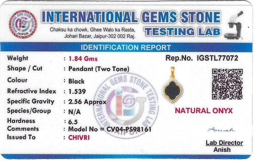 Celestial Elegance Onyx, Cubic Zirconia Bracelet, Pendant, Earrings, Chain & 10gm Silver Coin MMTC PAMP Gift Hamper