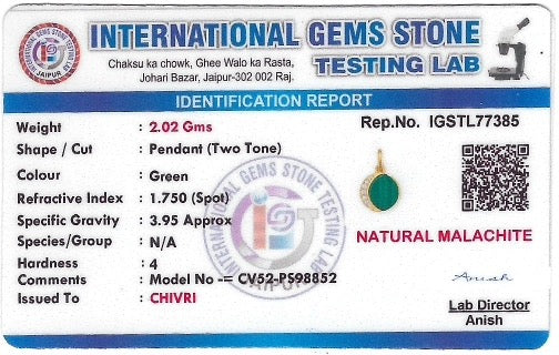 Glamorous Green Onyx Cubic Zirconia Silver Chain Pendant, Earring With 10gm Silver Coin MMTC PAMP Gift Hamper