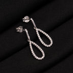Twirling Teardrop Earrings