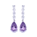 Ethereal: Purple Amethyst Earrings