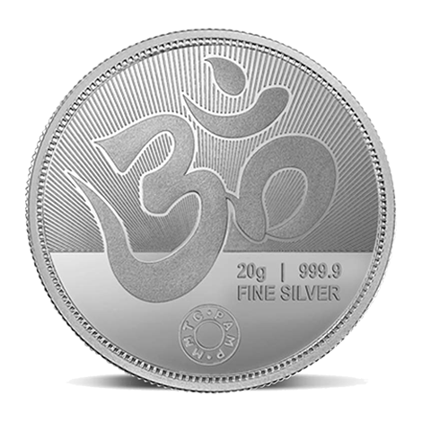 Ganesh Lakshmi Ji 999.9 20 gm Silver Coin