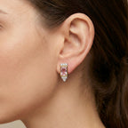 Blushing Rose Elegance Earrings