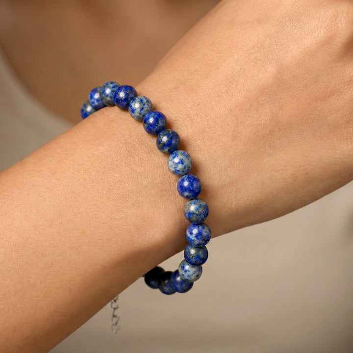Skystone: Lapis Lazuli Crystal Bracelet