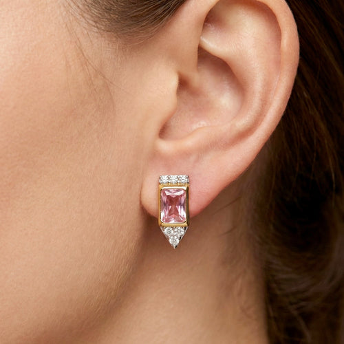 Blushing Rose Elegance Earrings