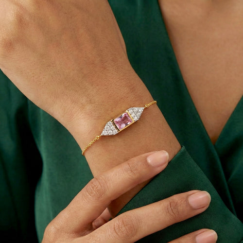 Blushing Rose Elegance Bracelet