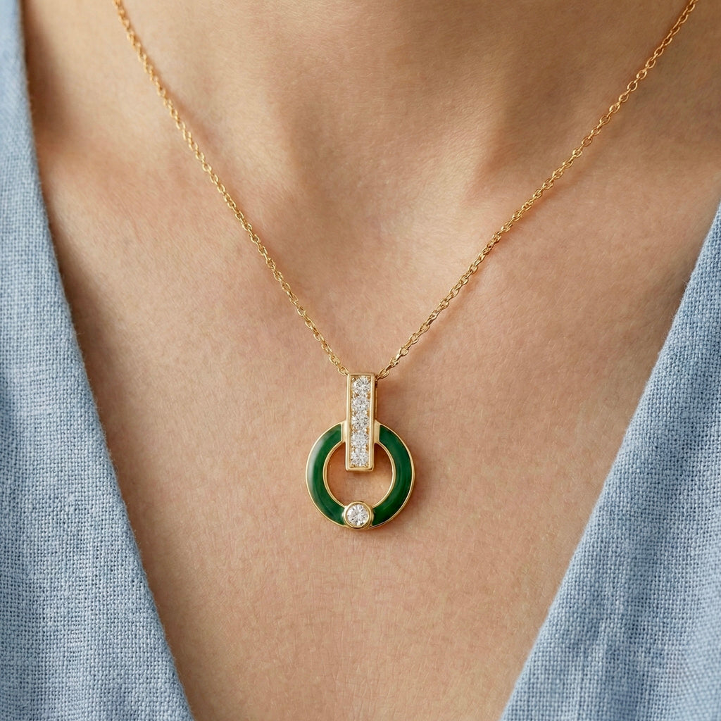 Harmony in Green Pendant