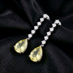 Sunkissed: Lemon Quartz Earrings