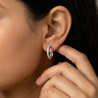 Moonlit Curl Earrings