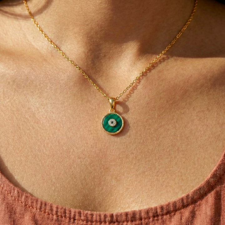 Lush: Malachite Pendant