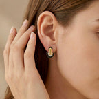 Shielded U-Curve Earrings