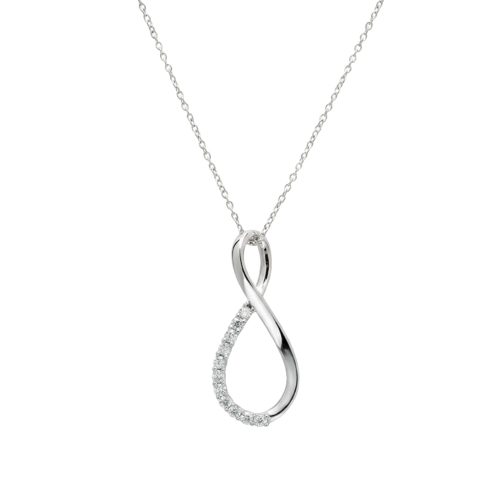 Infinity Twirl Necklace