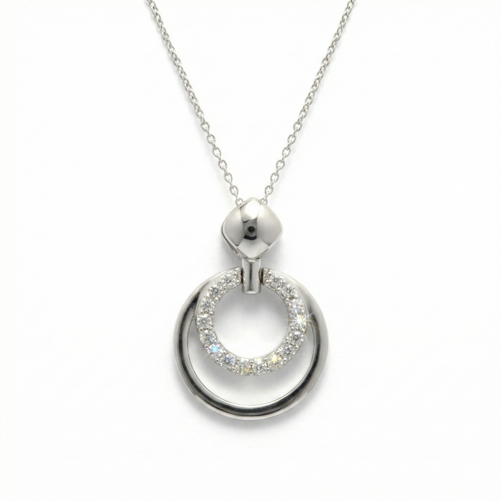 Intertwined Circles Necklace