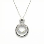 Intertwined Circles Necklace