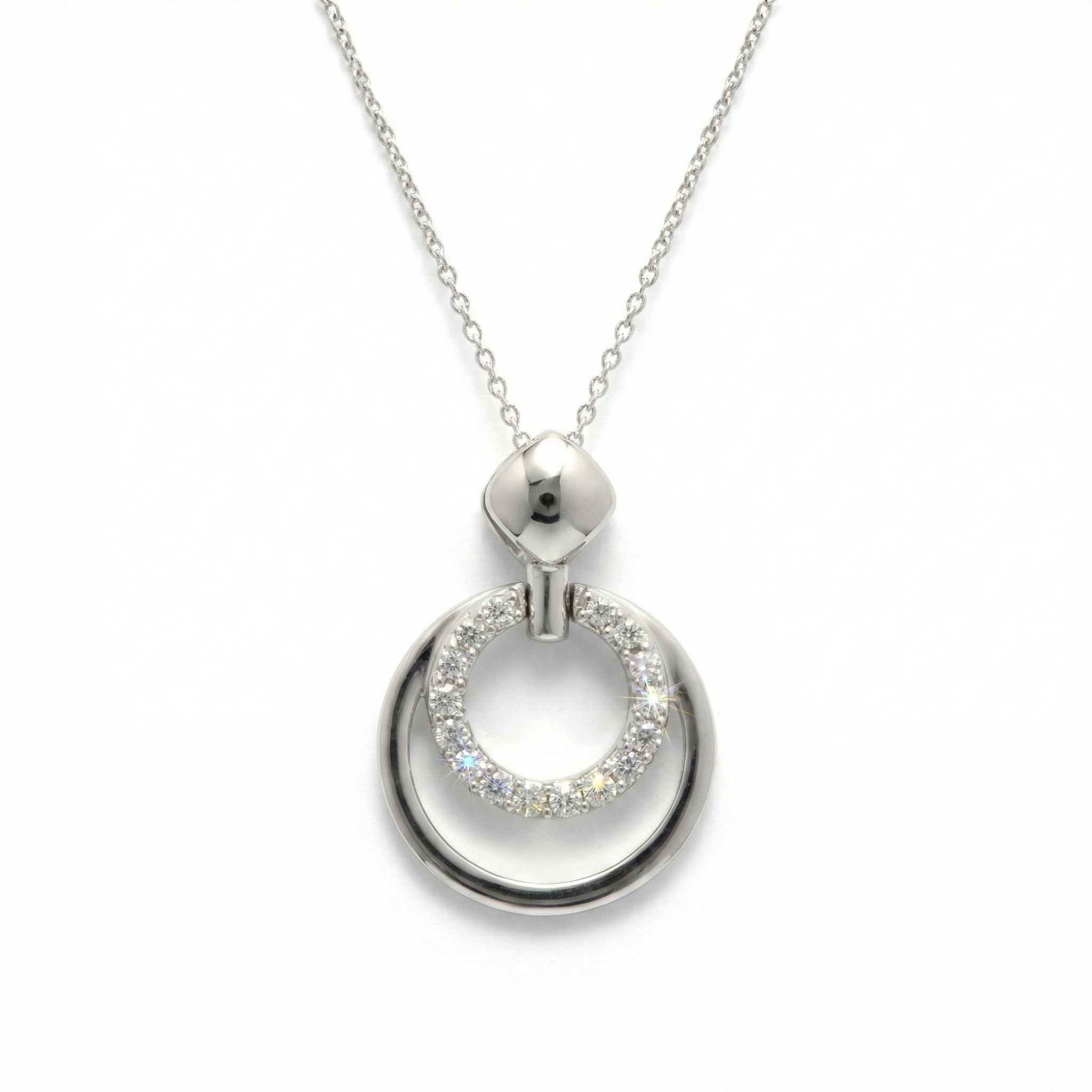 Intertwined Circles Necklace