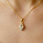 Radiant Reverie: Green Amethyst Pendant