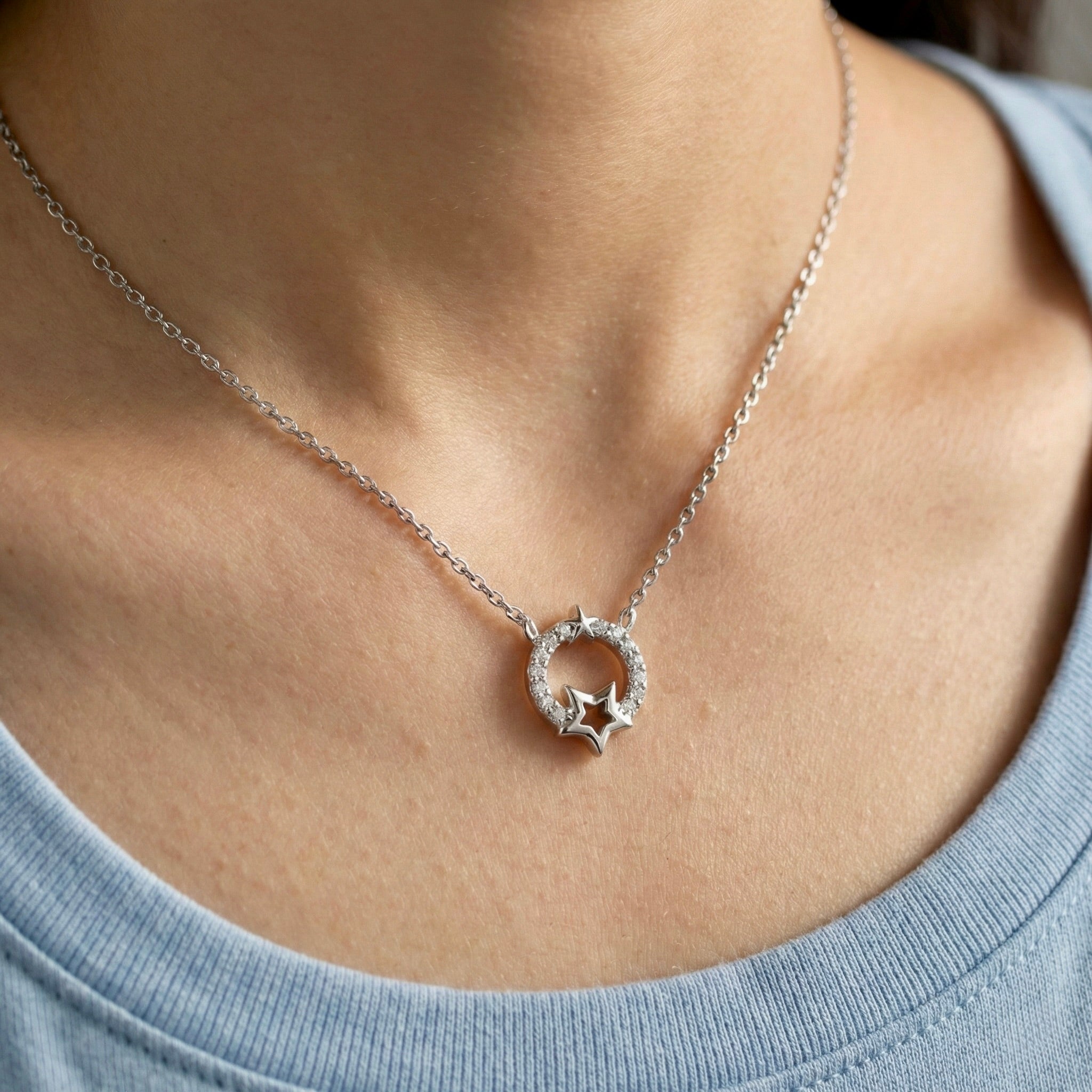 Crystal Star Necklace