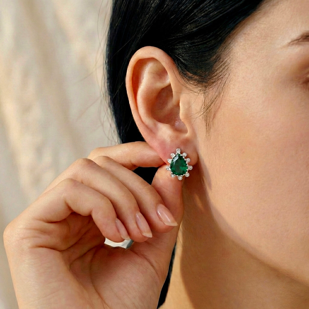 Springtime's Sparkling Reflections Earrings