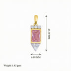 Blushing Rose Elegance Pendant